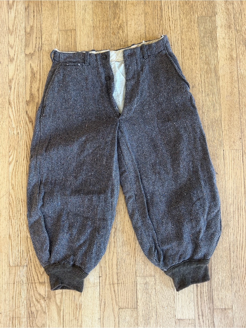 Authentic vintage Amish wool pants handmade and lined